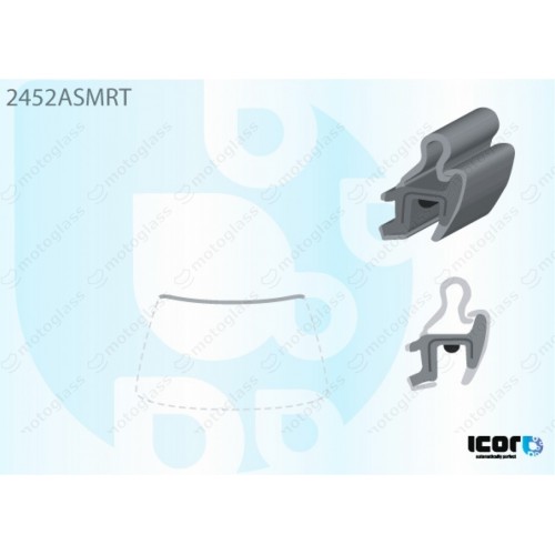 USZCZELKA DO BMW X5 II E70 06-13 LISTWA GÓRNA