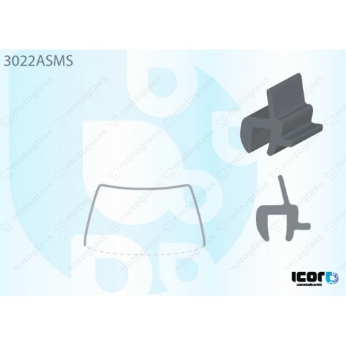 USZCZELKA DO CHEVROLET / DAEWOO AVEO II T250 / KALOS II  06-11 USZCZELKA