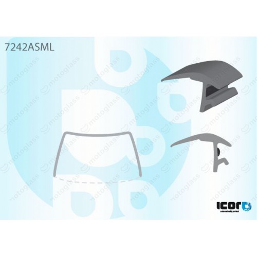USZCZELKA DO RENAULT PREMIUM 96-14 /VOLVO FE 07-14  RAMA GUMOWA
