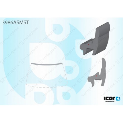 USZCZELKA DO HONDA ACCORD VI 4D/KOMBI 02-08 LISTWA GÓRNA