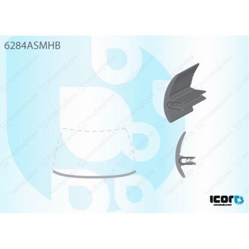 USZCZELKA DO OPEL ASTRA G 3/4/5D/KOMBI/CLASSIC II 97-/00-09 LISTWA DOLNA