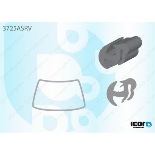 USZCZELKA DO IVECO/FIAT DAILY I/II 78-99 RAMA GUMOWA
