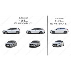 SZYBA DO HYUNDAI i30 III 17- +SENS +CAM