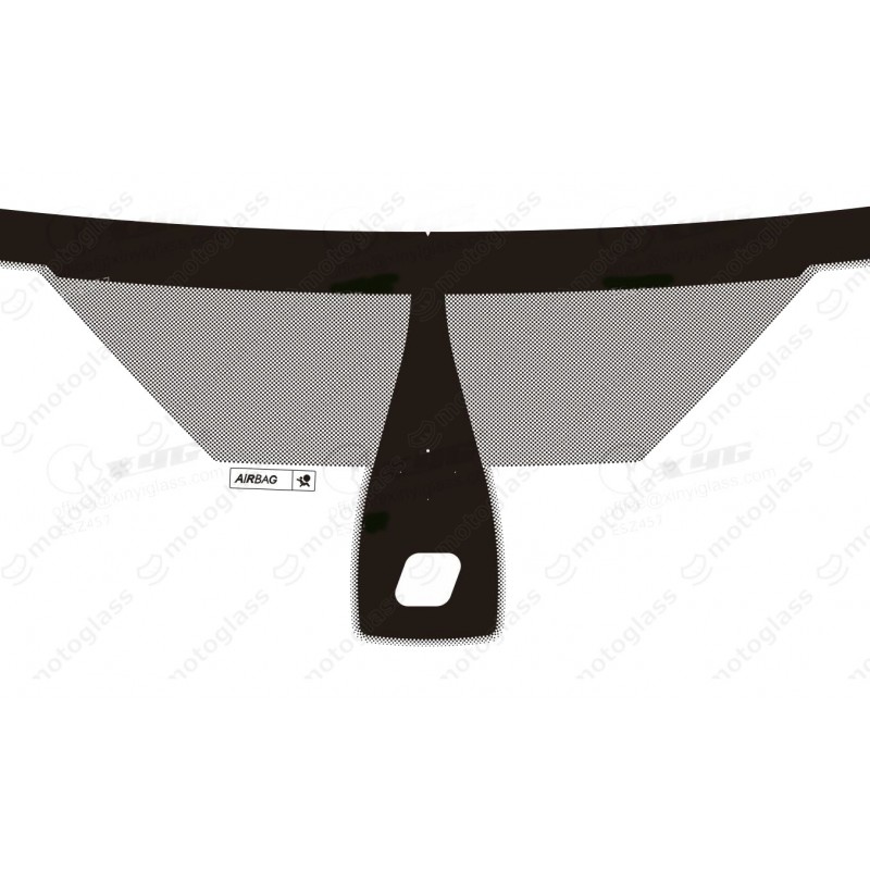 SZYBA DO FORD FOCUS II 3/5D/KOMBI/CAB 04-11 +SENS