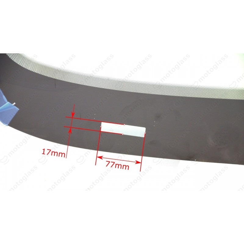 SZYBA DO FIAT DOBLO II 14-