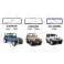 SZYBA DO JEEP WRANGLER II (TJ) 2D 97-00 (DW01285GTN) *