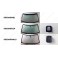 SZYBA DO MITSUBISHI L 200 II/  PAJERO SPORT 97-99