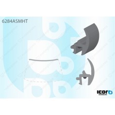 USZCZELKA DO OPEL ASTRA G 3/4/5D/KOMBI/CLASSIC II 97-/00-09 LISTWA GÓRNA