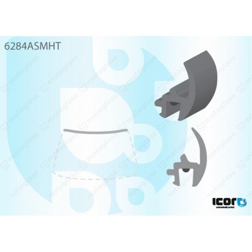 USZCZELKA DO OPEL ASTRA G 3/4/5D/KOMBI/CLASSIC II 97-/00-09 LISTWA GÓRNA