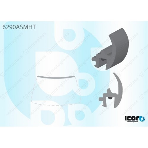 USZCZELKA DO OPEL CORSA C 3/5D 00-06 LISTWA GÓRNA
