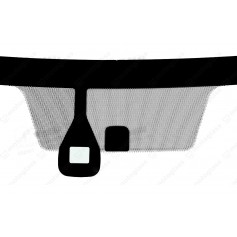 SZYBA DO MITSUBISHI L 200 IV 15-19 +SENS